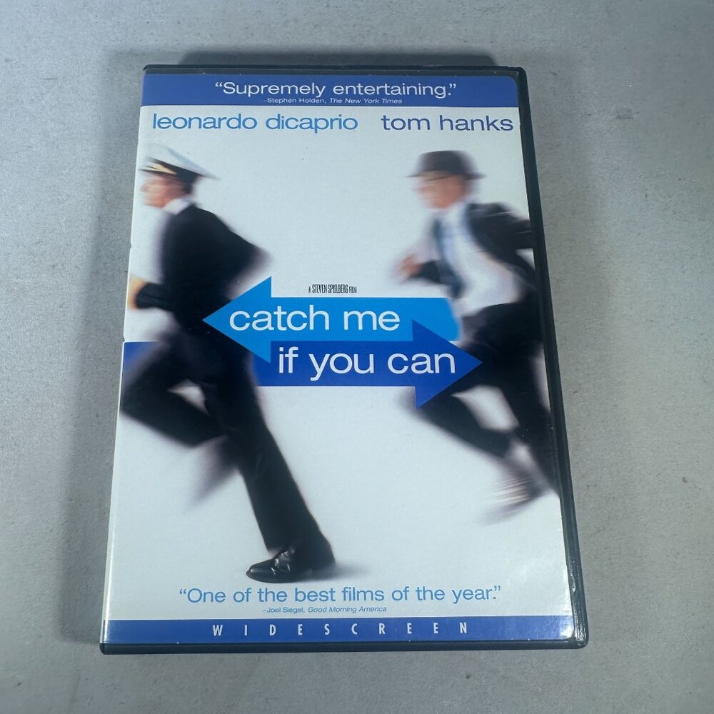 Catch Me If You Can DVD 2002 Leonardo DiCaprio Tom Hanks Drama Widescreen